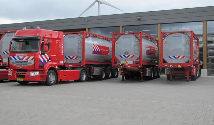 Schuimcontainer Brandweer