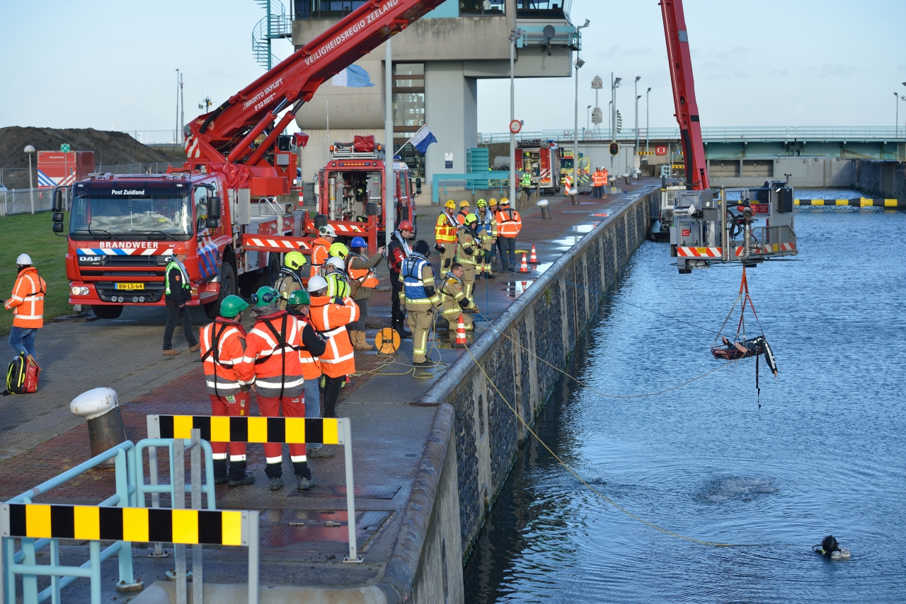 Overleg oefening Middensluis Terneuzen